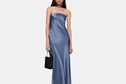 model wearing dress