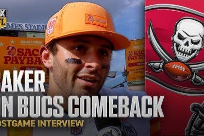Baker Mayfield on Buccaneers late game heroics: "Staying calm in critical moments"