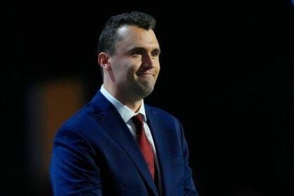 Charlie Kirk's last interview shortly before death shared by Andrew Smith(AP)