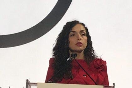 Kosovo’s president Vjosa Osmani