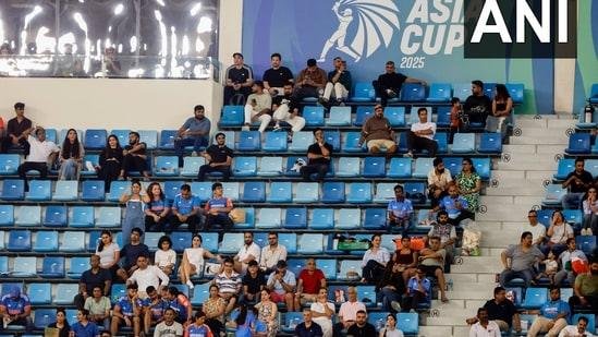 Empty seats at Dubai International Cricket Stadium for the India-Pakistan Asia Cup clash(X/@ANI)