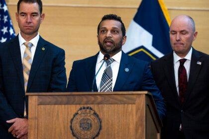 Kash Patel speaks in Utah about Charlie Kirk case
