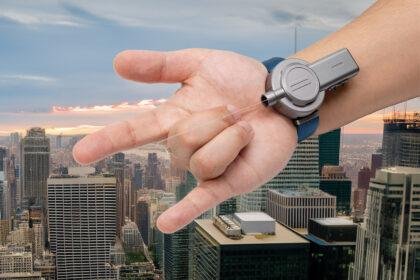HeroTech Magnus MKII Wrist-Worn Thread Shooter Watch