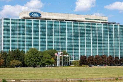 Ford's world headquarters dubbed the "Glass House."