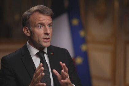 French President Macron says recognition of Palestinian state is necessary to combat Hamas
