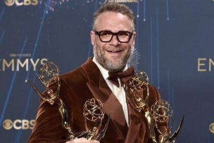 77th Emmy Awards: Here are the tp-winning series now streaming on Netflix, Apple TV+ and other platforms, from Seth Rogen's The Studio to Gary Oldman's Slow Horses.(Invision for the Television Acad)