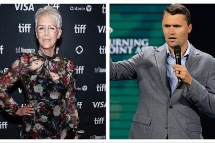Jamie Lee Curtis spoke about the circulation of videos of the moment when Charlie Kirk was shot.