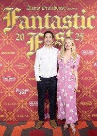 Justin Long and Kate Bosworth in metallic pumps attend the