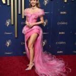 Thai singer and actress Lalisa Manoban arrives for the 77th Primetime Emmy Awards at the Peacock Theatre at LA Live in Los Angeles on September 14, 2025. (Photo by Frederic J. Brown / AFP) / RESTRICTED TO EDITORIAL USE