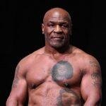 Mike Tyson on stage