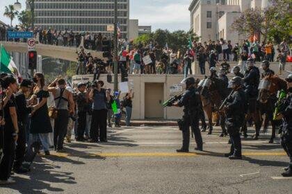 No Kings Day Protest Ends In Heavy Police Use Of Tear Gas And Less Lethal Munitions