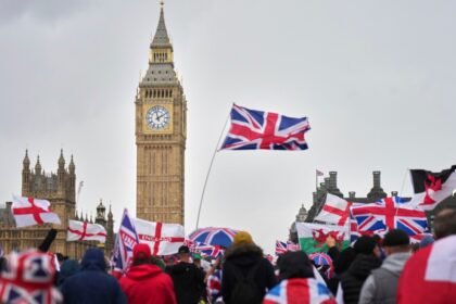 Over 100,000 attend London rally led by far-right activist Tommy Robinson | Protests News