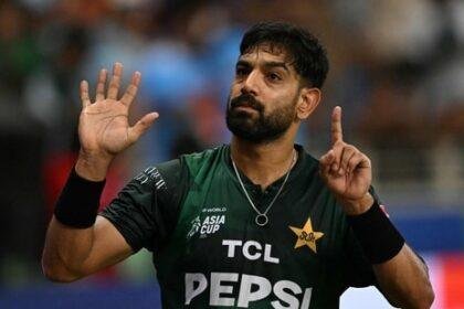 ICC has reportedly docked 30 per cent of Haris Rauf's match fees (AFP)