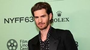 NEW YORK, NEW YORK - SEPTEMBER 26: Andrew Garfield attends the "After The Hunt" Red Carpet during the 63rd New York Film Festival at Alice Tully Hall, Lincoln Center on September 26, 2025 in New York City. (Photo by Jamie McCarthy/Getty Images for FLC)