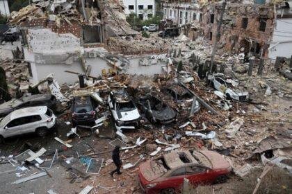 Around 10 others were injured in Kyiv alone, Ukrainian authorities said.(REUTERS)