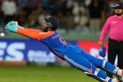 Sanju Samson didn't get a chance to bat in India's previous game against Bangladesh. (AP)