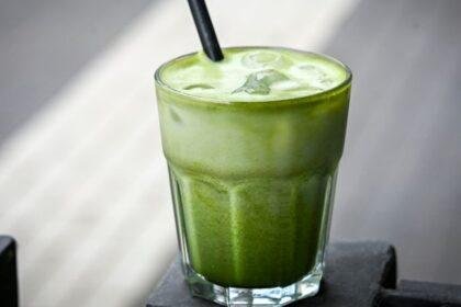 An iced matcha tea. Pic: AP