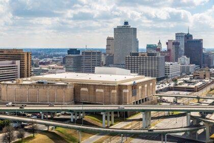 Memphis freeway interchange