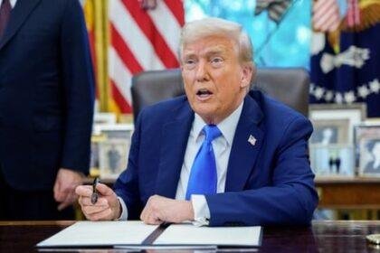 Donald Trump said that the H-1B visa proclamation ensures that America will get good workers.(Bloomberg)