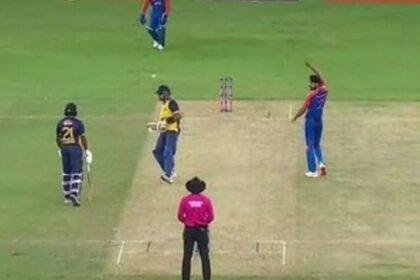 India defeated Sri Lanka in a thrilling Super Over in the last Super 4s clash of the Asia Cup.m(Screengrab - SonyLiv)