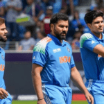 Virat kohli, Rohit Sharma and Shubman Gill after a match.(PTI)