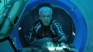 James Cameron on set of 'Avatar: The Way of Water'