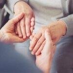 Older woman with Parkinson's