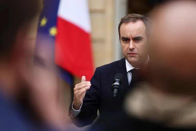 Outgoing French Prime Minister Sebastien Lecornu
