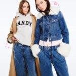Campaign image from the Gap x Sandy Liang collaboration.