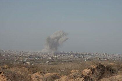 Gunfire and explosions followed by unsettling silence: Sky News reports from inside Gaza City | World News