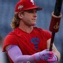 Harrison Bader (groin) not in Phillies' Game 2 starting lineup