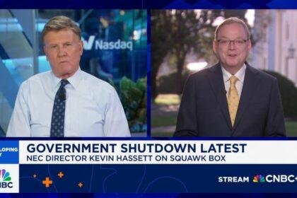 NEC Director Kevin Hassett: Pres. Trump may 'start taking sharp measures' if next funding bill fails