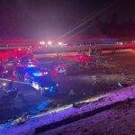 Helicopter crashes on Sacramento freeway; at least 3 critically injured, officials say