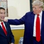 Hung Cao and Donald Trump