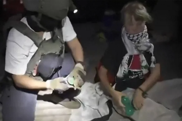 Thunberg was detained last week when Israel intercepted the Gaza-bound aid flotilla.