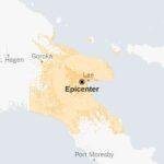 Map: 6.6-Magnitude Earthquake Strikes Papua New Guinea
