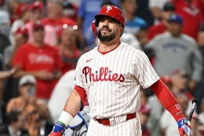 Kyle Schwarber after strikeout