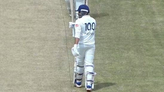 Prithvi Shaw slams a 140-ball century against Mumbai in a warm-up match.(X Image)