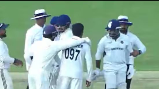 Prithvi Shaw was dismissed for 181