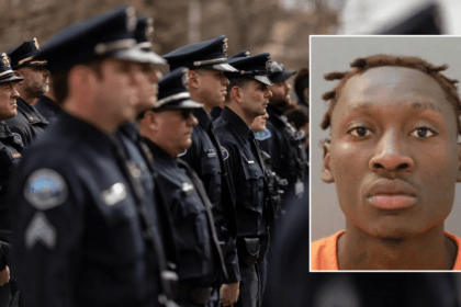 Police officers in Colorado and Ephraim Debisa