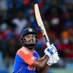 Sanju Samson during India's Asia Cup campaign.(AFP)
