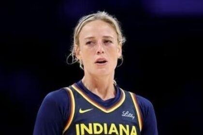 Indiana Fever’s Sophie Cunningham has faced multiple fines this WNBA season.(Getty Images via AFP)