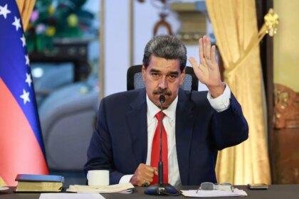 President Nicolas Maduro speaks