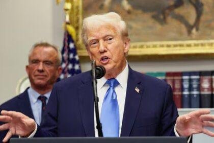 Earlier this year, Donald Trump suggested in an interview that he would not pardon Sean “Diddy” Combs.(REUTERS)