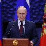 Russian President Vladimir Putin has been discussing attacks on NATO, one official said
